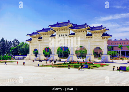 Chiang Kai Shek Memorial Hall a Taipei Foto Stock