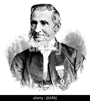 Questa illustrazione tratta da "Histoires des Canadiens-franais" (1608-1880), volume i, raffigura la prima storia canadese. L'opera è un importante documento storico, che mostra le vite e le lotte dei primi coloni franco-canadesi. Foto Stock