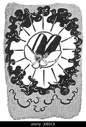 L'opera di Josef Čapek "Diktátorské boty" (stivali dittatori) del 1930 ritrae l'oppressiva immaginario dell'autoritarismo, utilizzando calzature simboliche per rappresentare il potere schiacciante delle dittature. Il pezzo riflette il profondo commento politico di Čapek attraverso la sua arte durante un periodo turbolento in Europa. Foto Stock