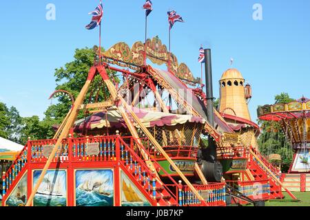 MALDON ESSEX REGNO UNITO 29 maggio 2014 Giro in fiera outdoor Foto Stock