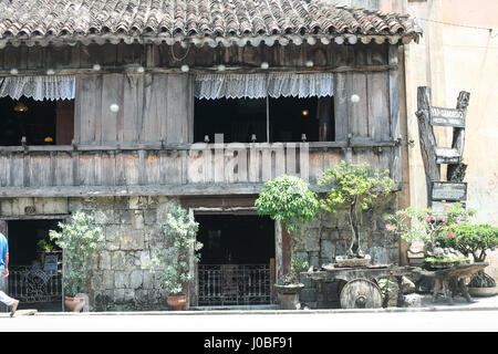 La vita quotidiana di filippini con traditiones a Cebu City Filippine Foto Stock