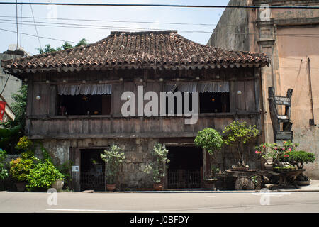 La vita quotidiana di filippini con traditiones a Cebu City Filippine Foto Stock