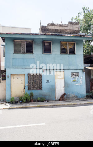 La vita quotidiana di filippini con traditiones a Cebu City Filippine Foto Stock