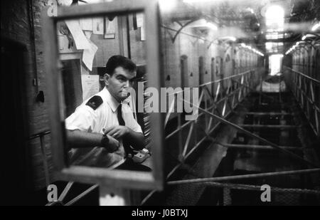 Carcere a Wandsworth UK Gennaio 1989 Foto Stock