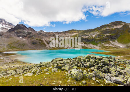 La gamma della montagna, Davos, Grigioni, Svizzera Foto Stock