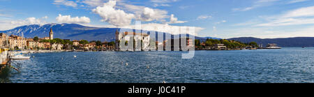 Toscolano, Lago di Garda, Italia Foto Stock