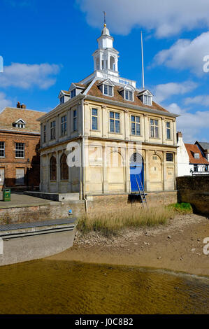 Il Custom House, Hereford quay, King's Lynn, west Norfolk, Inghilterra Foto Stock