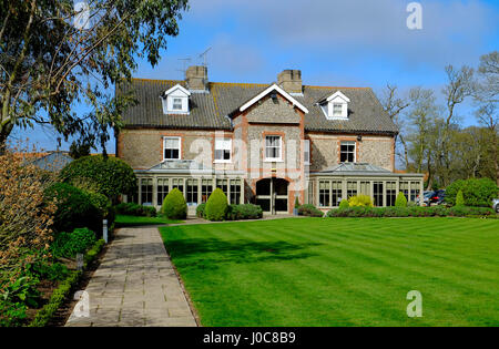 Morston Hall Ristorante, North Norfolk, Inghilterra Foto Stock