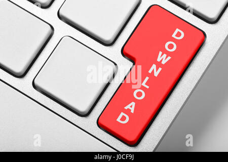 Scaricare il tasto enter key Foto Stock