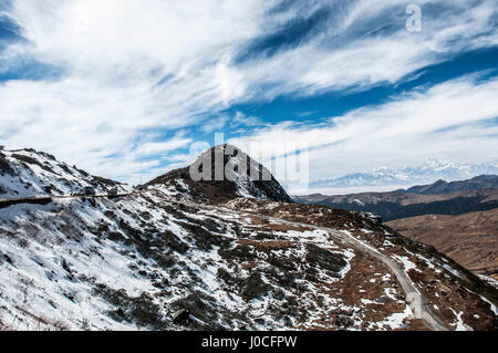 Vecchia strada della seta road, il Sikkim, India, Asia Foto Stock