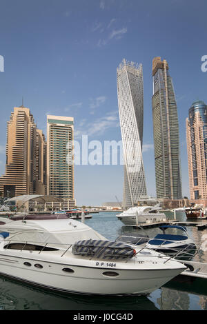 Dubai Marina, Dubai Foto Stock