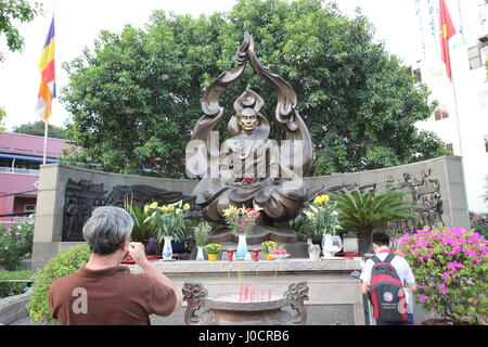 Ho chi minh city e il Delta del Mekong Foto Stock