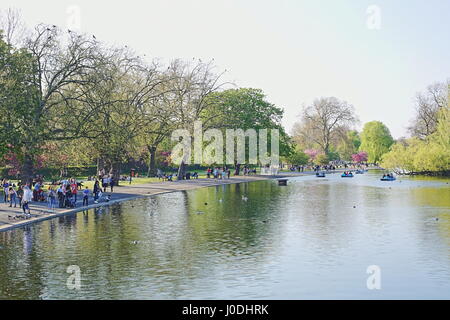 Regents Park in HDR Foto Stock