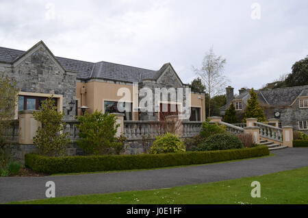 Golf Clubhouse a Adare Manor in Irlanda. Foto Stock