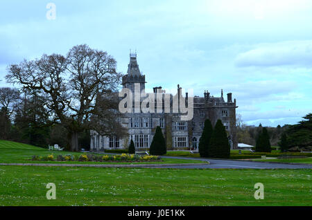 In Irlanda il Adare manor nella contea di Limerick. Foto Stock