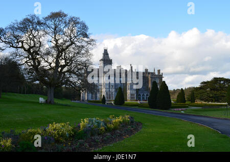 Bel look a Adare Manor in Irlanda. Foto Stock