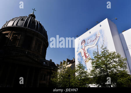 Magasin Chanel, Rue Cambon, Parigi, Francia Foto Stock