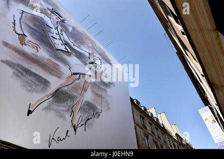 Magasin Chanel, Rue Cambon, Parigi, Francia Foto Stock