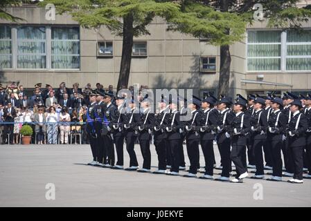 Pozzuoli Italia. Xii Apr 2017. Giuramento degli studenti del corso