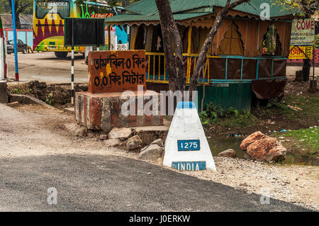 Checkpost, dawki, Meghalaya, India, Asia Foto Stock