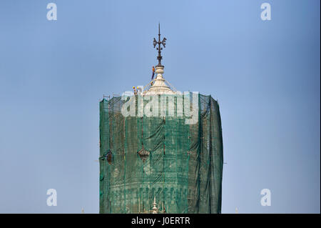 Ristrutturazione di BMC brihanmumbai municipal corporation building, Mumbai, Maharashtra, India, Asia Foto Stock