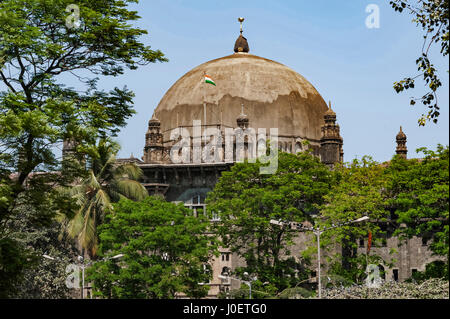 L'ufficio generale delle poste, Mumbai, Maharashtra, India, Asia Foto Stock