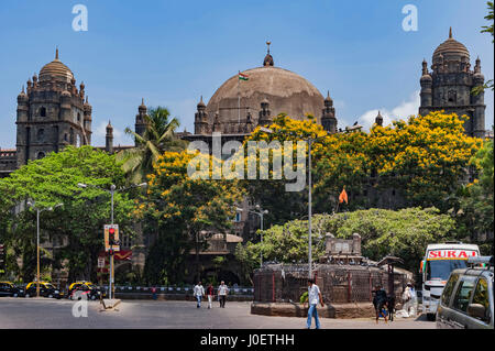 L'ufficio generale delle poste, Mumbai, Maharashtra, India, Asia Foto Stock