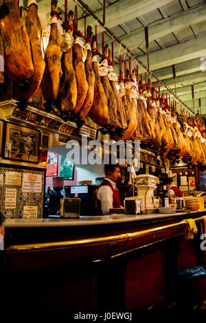 Prosciutto Iberico a Las Teresas, Siviglia Foto Stock