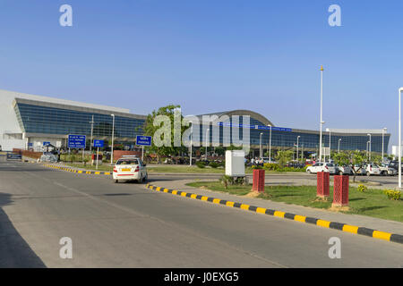 Aeroporto Internazionale di Lal Bahadur Shastri, Babatpur, Varanasi, Uttar Pradesh, India, Asia Foto Stock