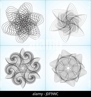 Raccolta di forme vettoriali Illustrazione Vettoriale