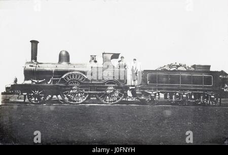 Locomotiva n. 90: "la fortuna di Edenhall" costruito nel 1874 Foto Stock