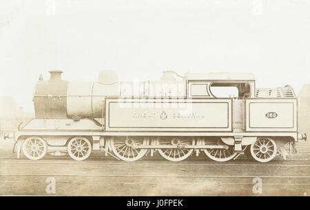 Locomotiva n. 165: 4-6-2 serbatoio del motore Foto Stock