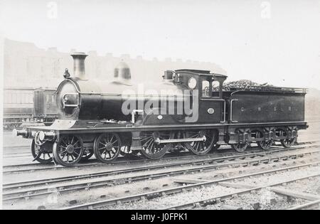 Locomotiva n. 27: 4-4-0 Foto Stock
