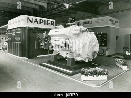 Napier Deltic 18 2500 CV motore diesel in mostra Foto Stock