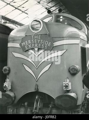 English Electric il Merseyside Express Deltic DP1 locomotore Foto Stock