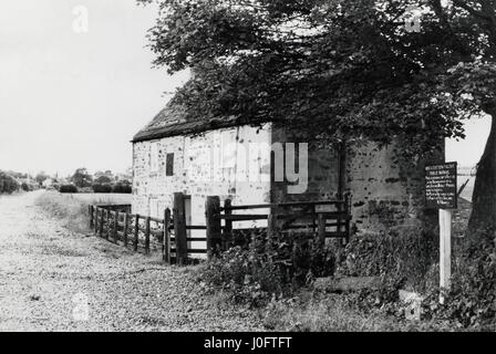 Luogo di nascita di George Stephenson Wylam-su-Tyne, vista anteriore destra Foto Stock