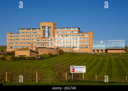 Veterani cieco Regno Unito - Guida in linea e supporto tecnico, Ovingdean (vicino a Brighton) Sussex, Regno Unito Foto Stock