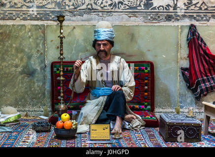 Khan scultura di cera vecchi bagni pubblici chiamati Vakil bagno nella città di Shiraz, capitale della provincia di far in Iran Foto Stock