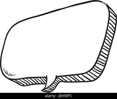 Chat speakbox bolla Illustrazione Vettoriale