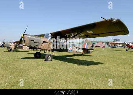 Auster AOP9 XR267 / G-BJXR al vallone medio Foto Stock