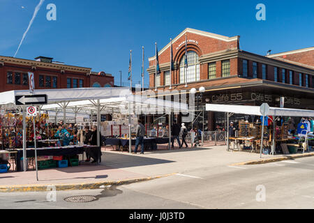 Ottawa, Canada - 15 Aprile 2016: Byward Mercato Coperto a Ottawa Foto Stock