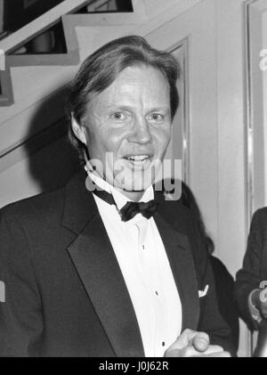 Jon Voight, USA attore, partecipa a una cerimonia di premiazione a Londra in Inghilterra il 18 ottobre 1990. Foto Stock