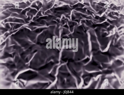 Nero sfondo astratto di panno o di onde di liquido la superficie della  piega ondulata di tessitura della seta Foto stock - Alamy