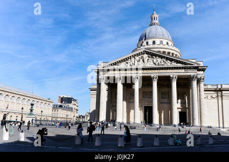 Il pantheon a Parigi, Francia Foto Stock