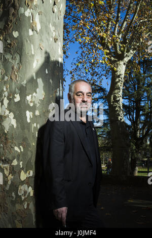 Ritratto di Philippe Jaenada 07/11/2015 ©Philippe MATSAS/Opale Foto Stock