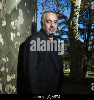 Ritratto di Philippe Jaenada 07/11/2015 ©Philippe MATSAS/Opale Foto Stock