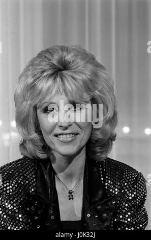 Die goldenen Fünfziger, Oldie-Musikshow, Deutschland 1987, Mitwirkende: Bibi Johns Foto Stock