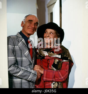 Ich bin Elsa, Fernsehfilm, Deutschland 1989, Regie: Richard vuoto, Darsteller: Richard Beek, Marianne Hoppe Foto Stock