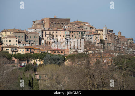 Chianciano Terme la città vecchia. Toscana, Italia Foto Stock