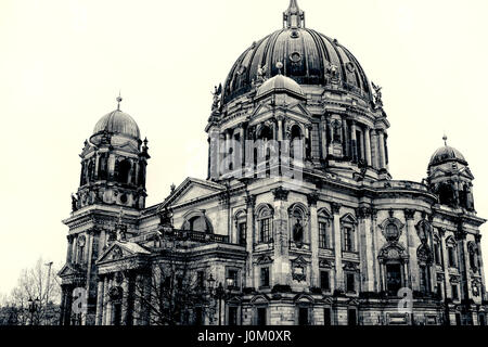 Famoso Duomo di Berlino in Germania Foto Stock